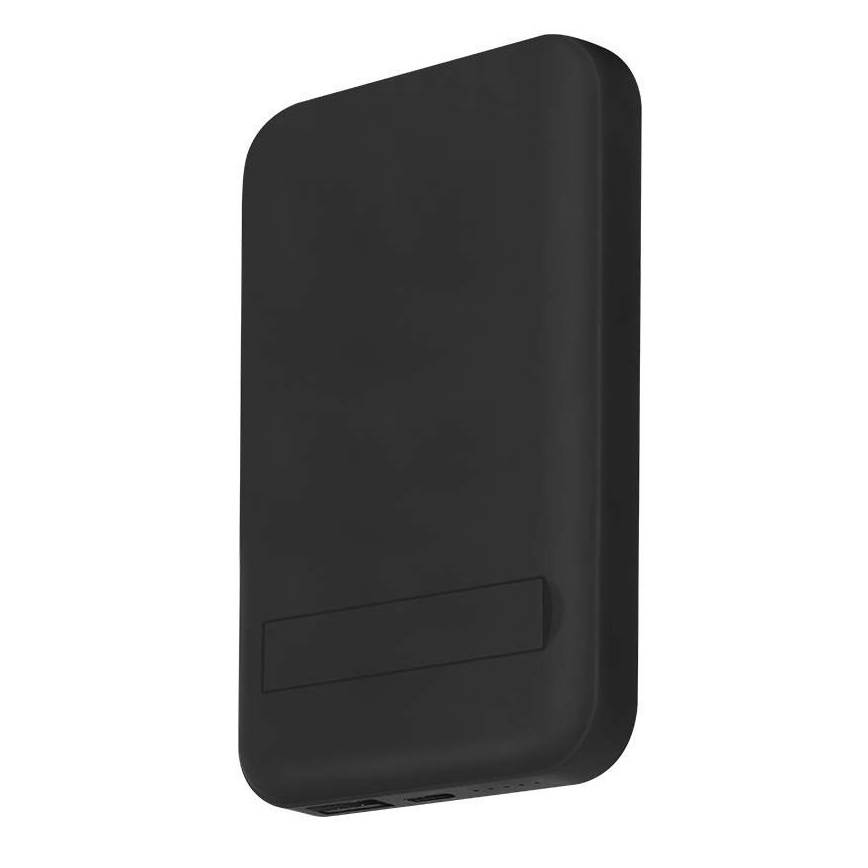 Магнитна захранваща банка с безжично зареждане Power Delivery 10 000mAh/20W/3,7V черен