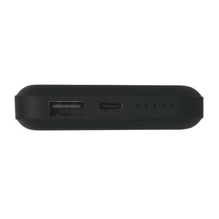 Магнитна захранваща банка с безжично зареждане Power Delivery 10 000mAh/20W/3,7V черен