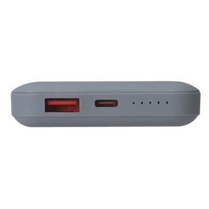 Магнитна захранваща банка с безжично зареждане Power Delivery 10 000mAh/20W/3,7V сив