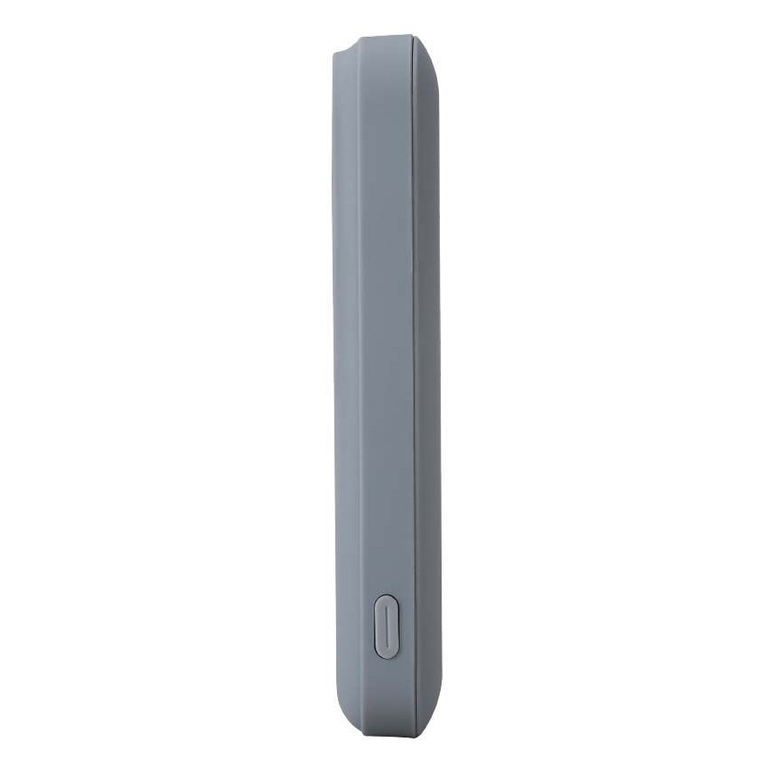 Магнитна захранваща банка с безжично зареждане Power Delivery 10 000mAh/20W/3,7V сив