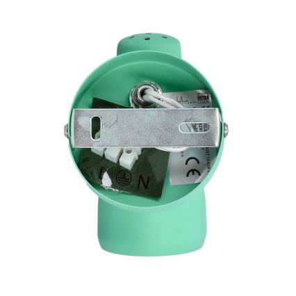 Малък аплик PICARDO 1xE14/40W/230V тюркоаз