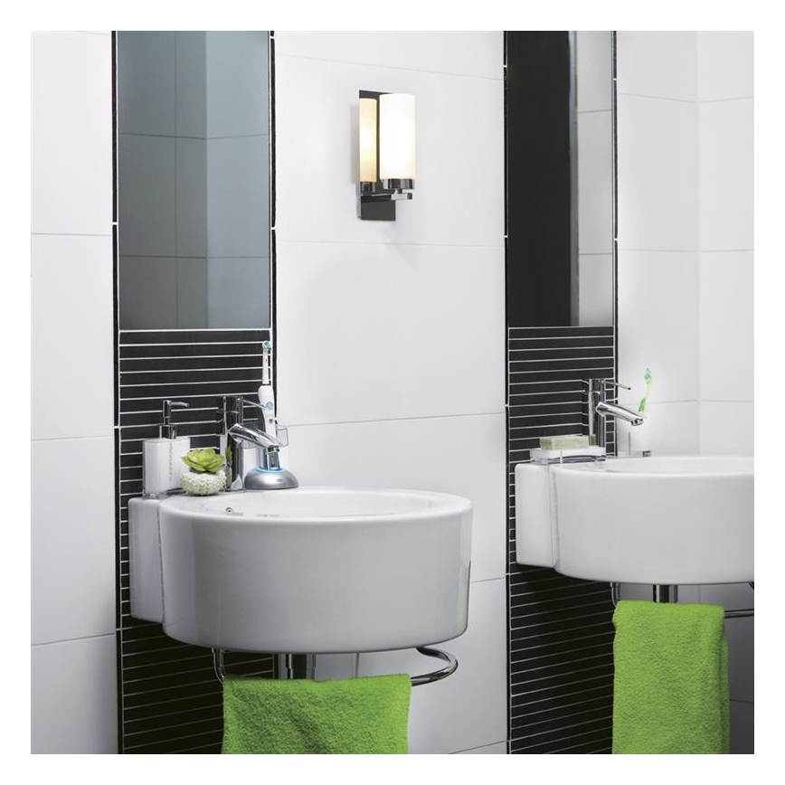 Markslöjd 102476 - За баня Стенна лампа NORRSUNDET 1xE14/40W/230V IP44