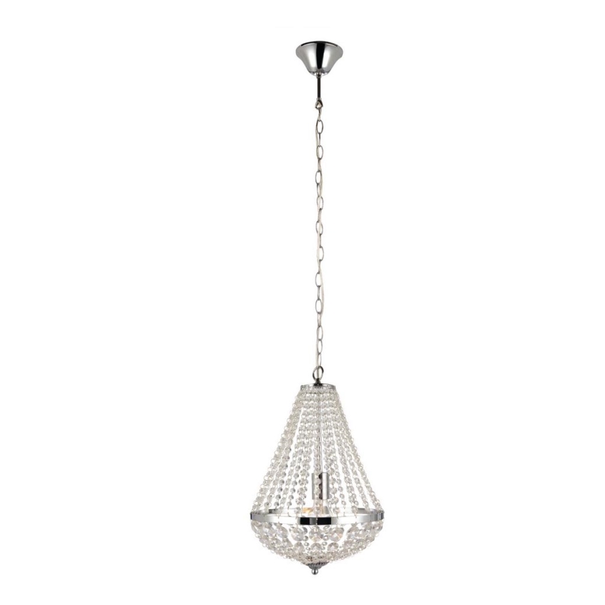 Markslöjd 104889 - Кристален висящ полилей GRÄNSÖ 1xE27/60W/230V