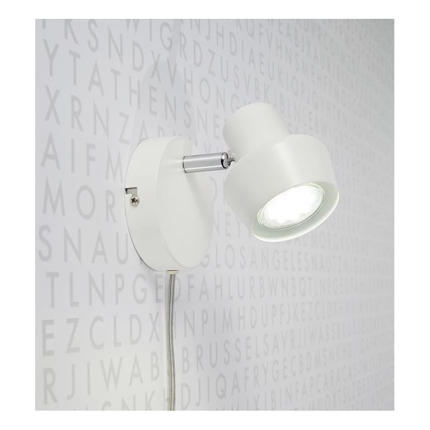 Markslöjd 106083 - Аплик URN 1xGU10/35W/230V бял