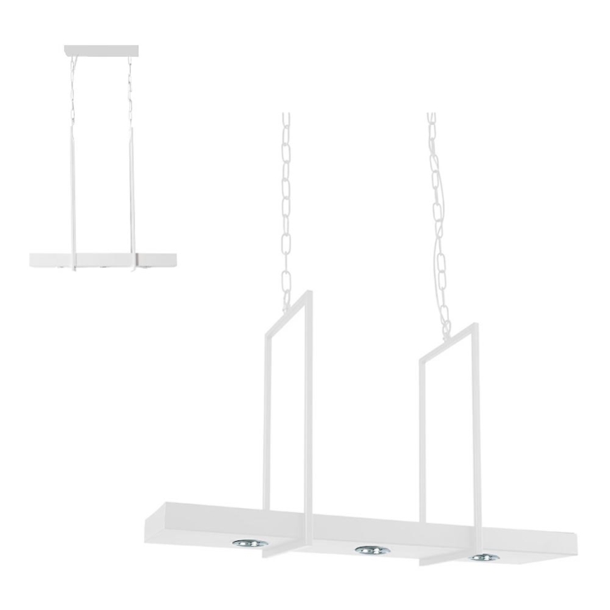 Markslöjd 106124 - LED Димируем Полилей на верижка TRAY 3xLED/3W/230V бяла