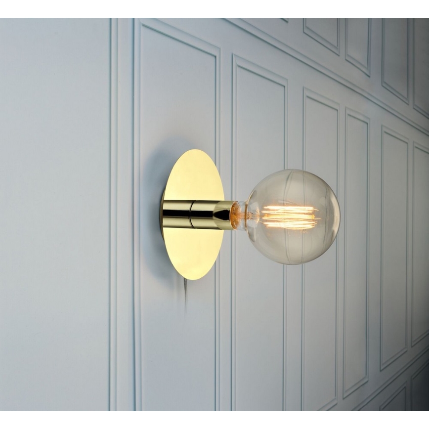 Markslöjd 106154 - Стенна лампа DISC 1xE27/60W/230V