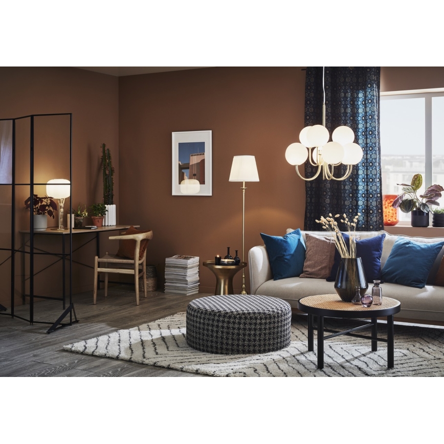 Markslöjd 106322 - Лампион IMPERIA 1xE27/60W/230V месинг