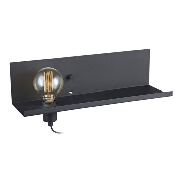 Markslöjd 106482 - Димируема Стенна лампа с USB конт. MULTI 1xE27/60W/230V