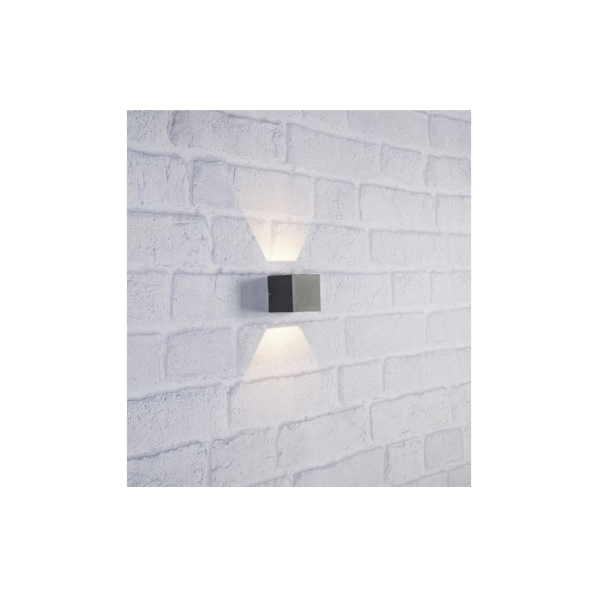 Markslöjd 106521 - LED Екстериорна лампа ARGOS LED/4W/230V IP44 сива