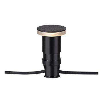 Markslöjd 106935 - Вградено външно LED осветително тяло GARDEN24 LED/3W/24V IP44 черно