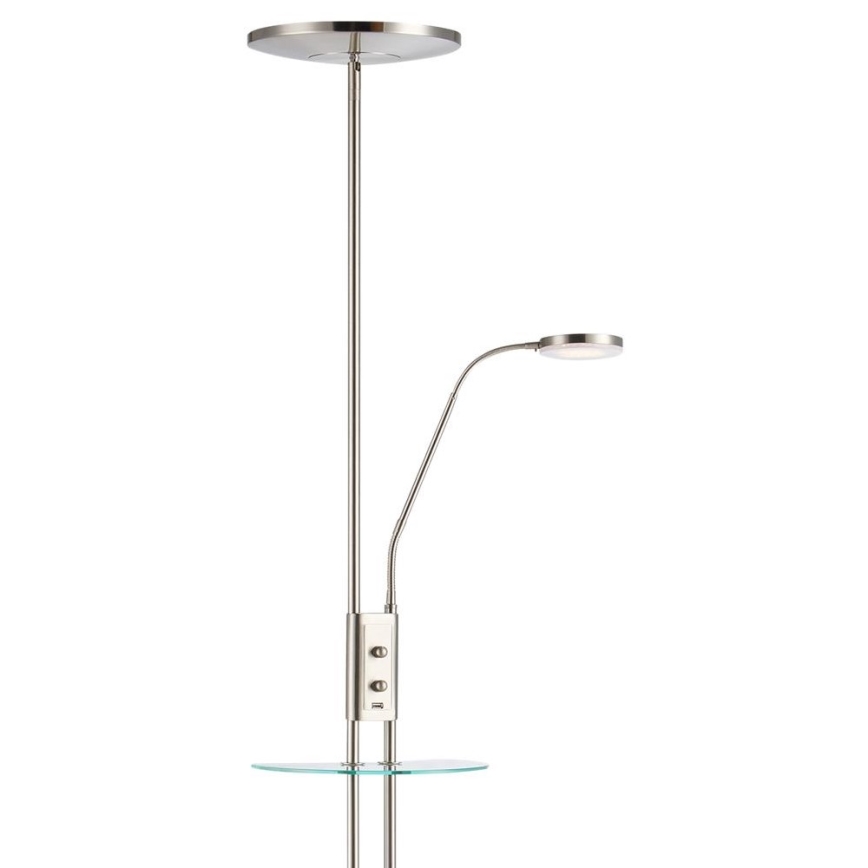 Markslöjd 107008 - LED Стояща лампа FRIEND LED/18W/230V + LED/5W