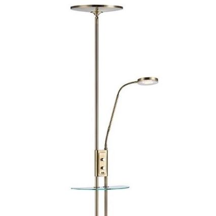 Markslöjd 107009 - LED Димируема Стояща лампа FRIEND LED/18W/230V + LED/5W