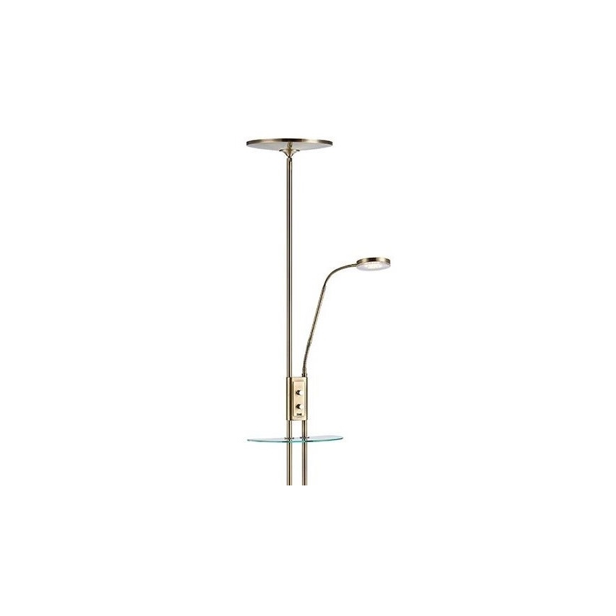 Markslöjd 107009 - LED Димируема Стояща лампа FRIEND LED/18W/230V + LED/5W