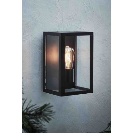 Markslöjd 107113 - Екстериорен аплик PELHAM 1xE27/60W/230V IP44 черен