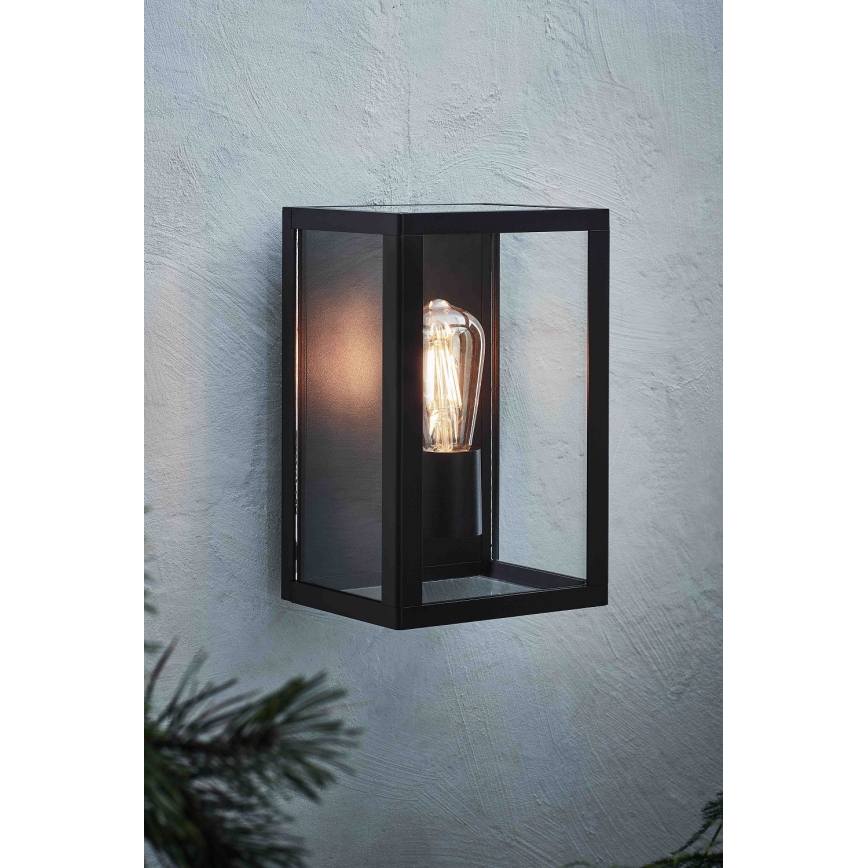 Markslöjd 107113 - Екстериорен аплик PELHAM 1xE27/60W/230V IP44 черен