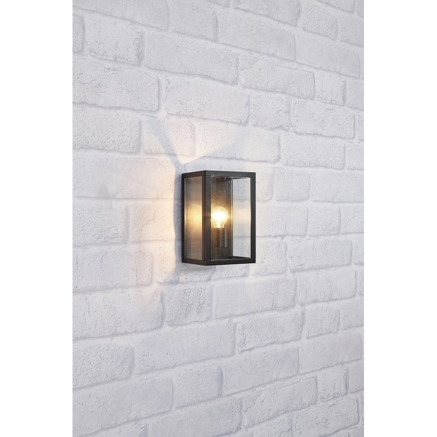 Markslöjd 107113 - Екстериорен аплик PELHAM 1xE27/60W/230V IP44 черен