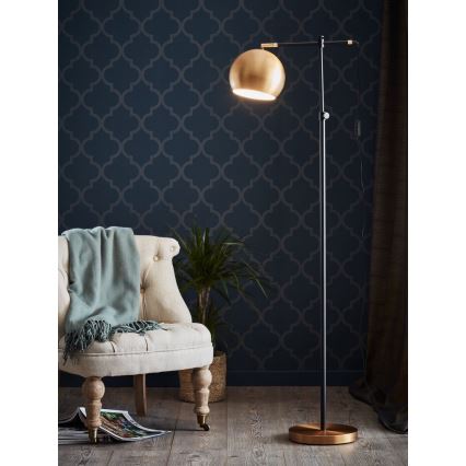 Markslöjd 107231 - Стояща лампа CHESTER 1xE27/40W/230V