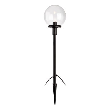 Markslöjd 107283 - LED Външна лампа GARDEN24 LED/3W/24V 81 cm IP44 черна/прозрачна