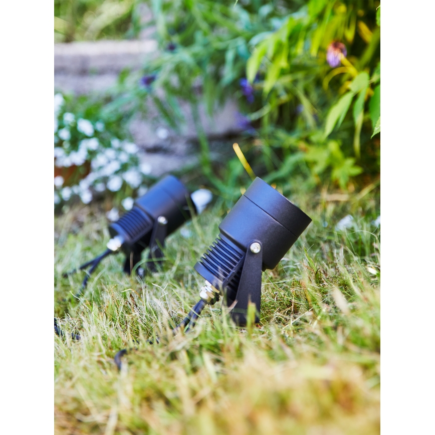 Markslöjd 107291 - LED външна лампа GARDEN24 LED/15W/24V IP44 черна