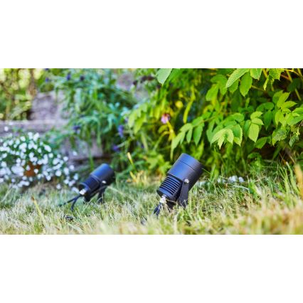 Markslöjd 107291 - LED външна лампа GARDEN24 LED/15W/24V IP44 черна