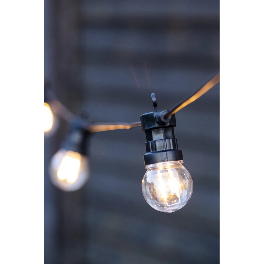 Markslöjd 107292 - LED Екстериорни декоративни лампички ГИРЛЯНДА GARDEN 10xLED 5,5m IP44