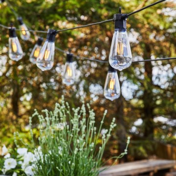 Markslöjd 107293 - LED Екстериорни декоративни лампички ГИРЛЯНДА GARDEN 10xLED 5,5 м IP44
