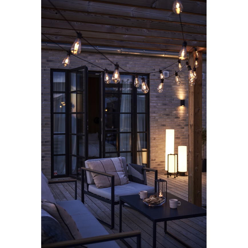 Markslöjd 107293 - LED Екстериорни декоративни лампички ГИРЛЯНДА GARDEN 10xLED 5,5 м IP44