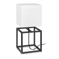 Markslöjd 107306 - Настолна лампа CUBE 1xE27/60W/230V