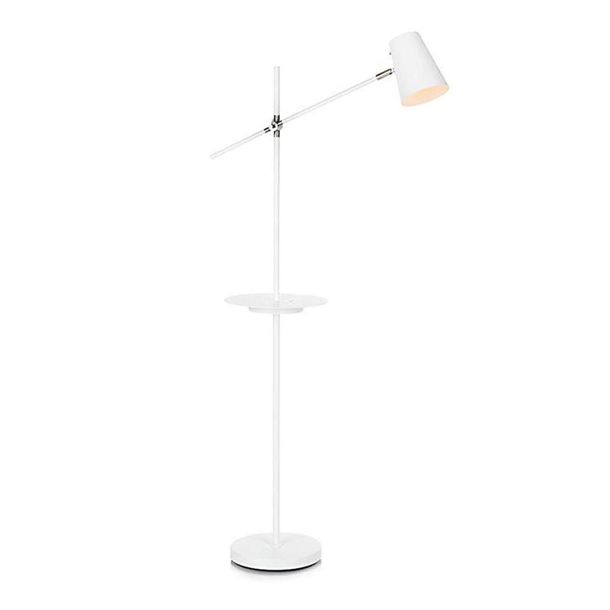 Markslöjd 107308 - Стояща лампа s USB LINEAR 1xE14/40W/230V