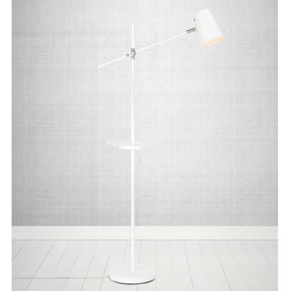 Markslöjd 107308 - Стояща лампа s USB LINEAR 1xE14/40W/230V