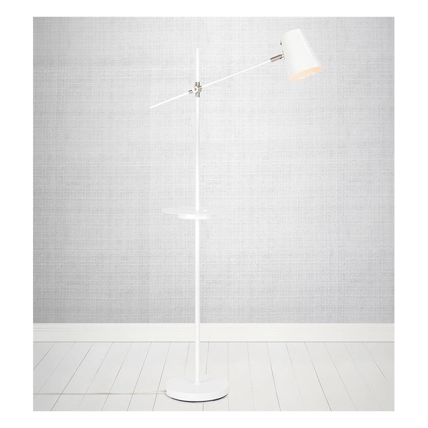 Markslöjd 107308 - Стояща лампа s USB LINEAR 1xE14/40W/230V