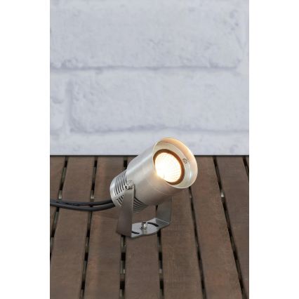 Markslöjd 107713 - LED външна лампа GARDEN24 LED/3W/24V IP44 матов хром