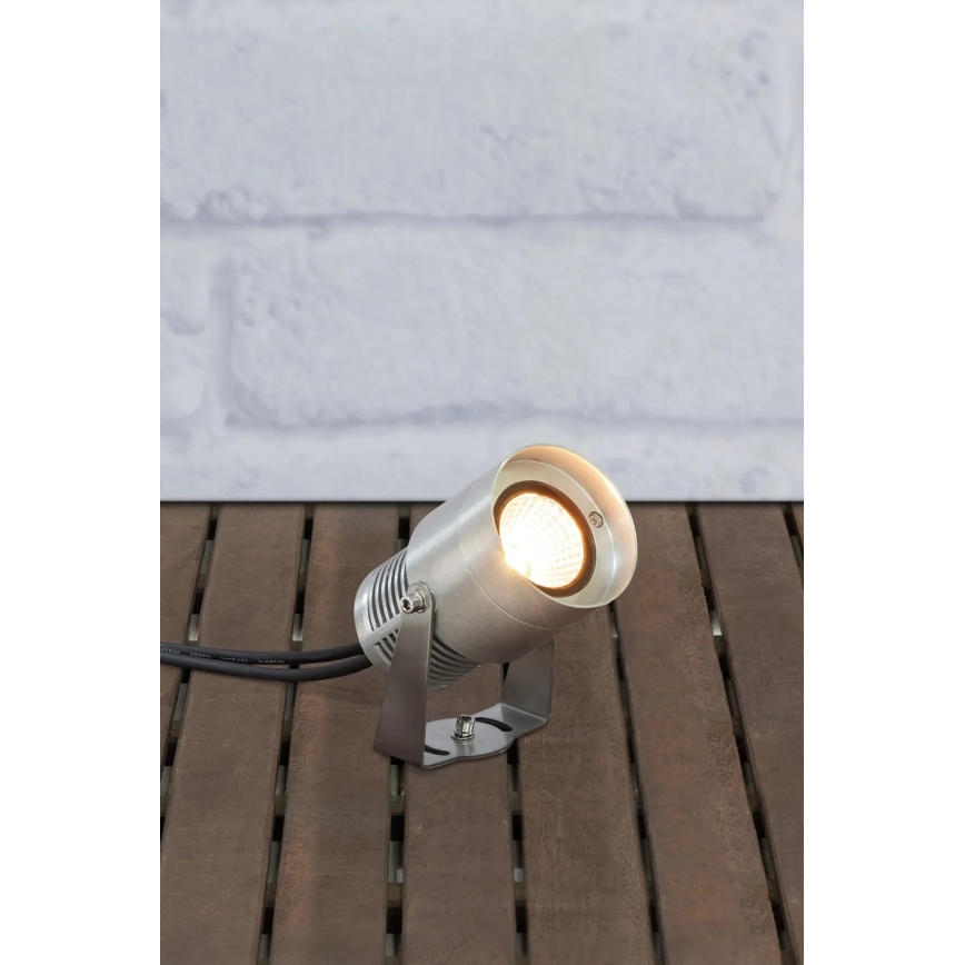 Markslöjd 107713 - LED външна лампа GARDEN24 LED/3W/24V IP44 матов хром
