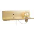 Markslöjd 107791 - Димируема Стенна лампа с USB конт. MULTI 1xE27/60W/230V