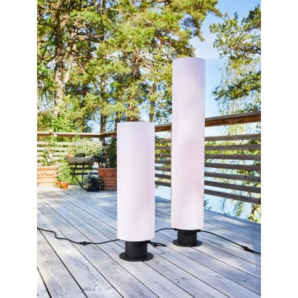 Markslöjd 107985 - LED Външна лампа GARDEN24 LED/12W/24V 70 cm IP44 черна