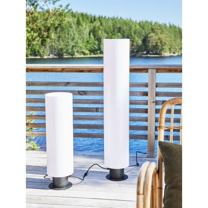 Markslöjd 107986 - Външна LED лампа GARDEN24 LED/20W/24V 110 cm IP44 черна