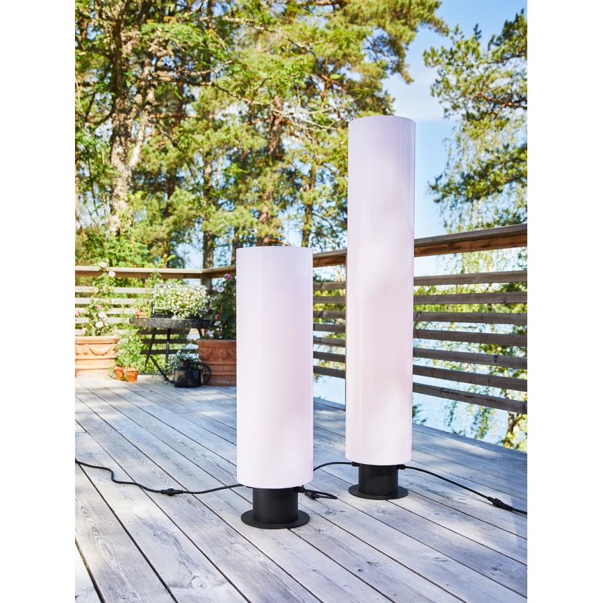 Markslöjd 107986 - Външна LED лампа GARDEN24 LED/20W/24V 110 cm IP44 черна