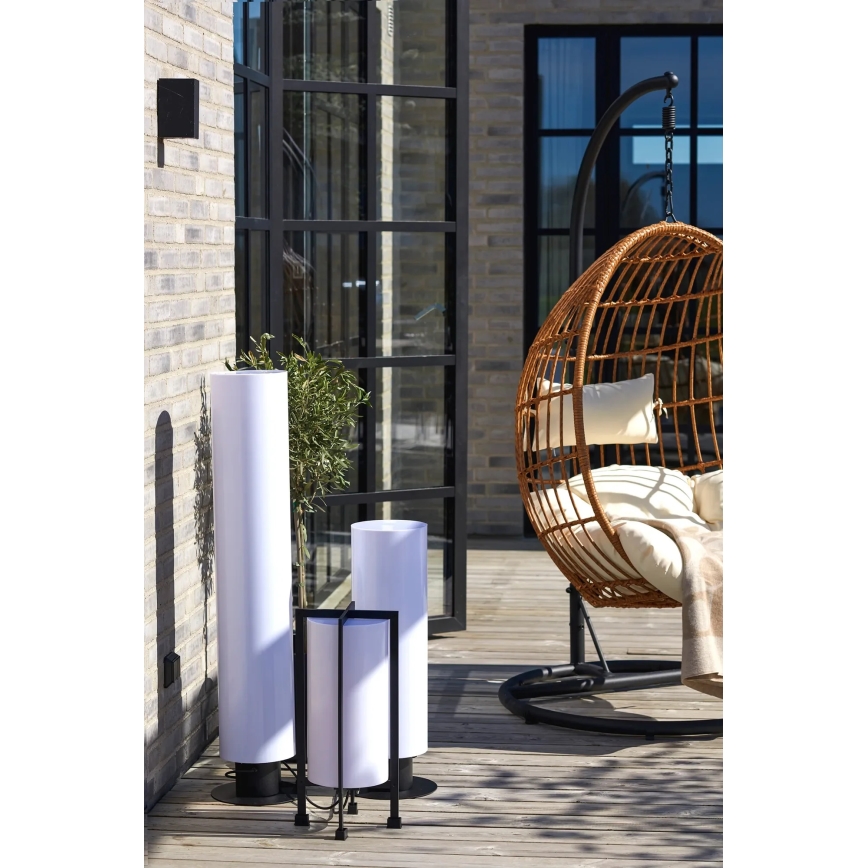 Markslöjd 107986 - Външна LED лампа GARDEN24 LED/20W/24V 110 cm IP44 черна