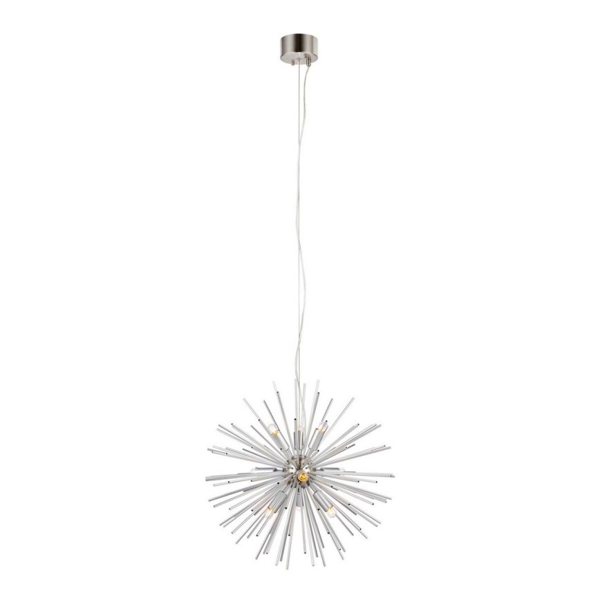 Markslöjd 108049 - Висящ полилей SOLEIL 9xE14/20W/230V сребрист