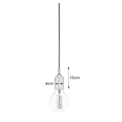 Markslöjd 108098 - Висящ полилей BRONX 1xE27/60W/230V бронз