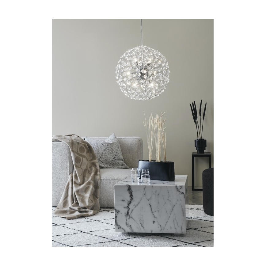 Markslöjd 108101 - Висящ кристален полилей BOLID 9xG9/20W/230V