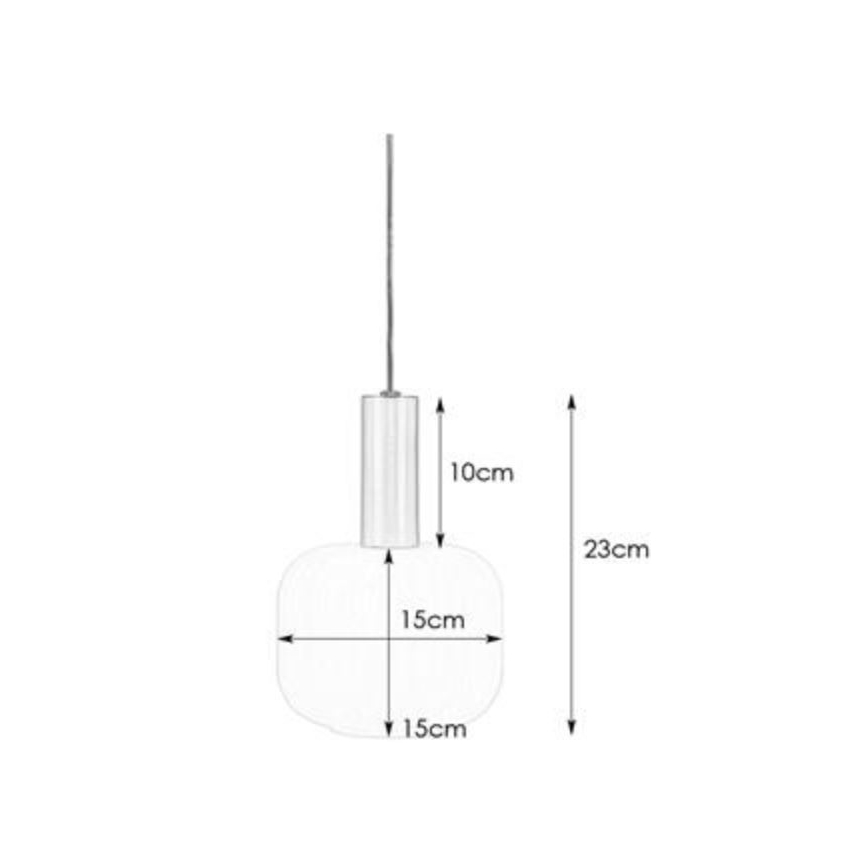 Markslöjd 108123 - Висящ полилей SOBER 1xE14/40W/230V месинг