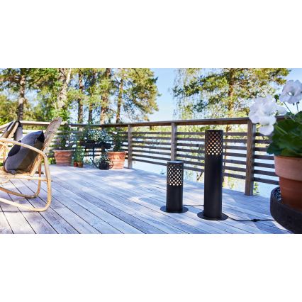 Markslöjd 108174 - LED външна лампа GARDEN24 LED/6W/24V 96 см IP44 черна
