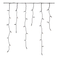 Markslöjd 108179 - LED външна коледна завеса GARDEN24 160xLED/9,6W/24V 3,1m топла бяла