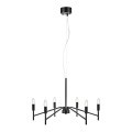Markslöjd 108209 - Висящ полилей MONARCH 6xE14/18W/230V черен