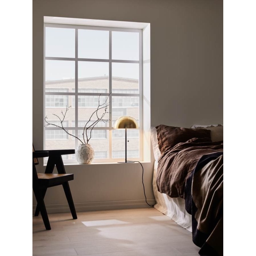 Markslöjd 108257 - Настолна лампа DOME 2xE14/40W/230V златиста