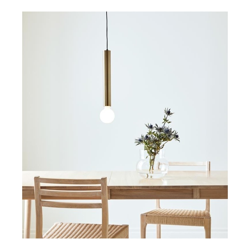 Markslöjd 108259 - Висящ полилей SENCILLO 1xE27/40W/230V златист