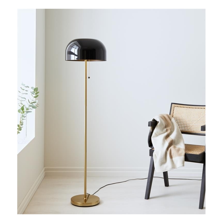 Markslöjd 108293 - Лампион BLANCA 2xE27/40W/230V черен/златист