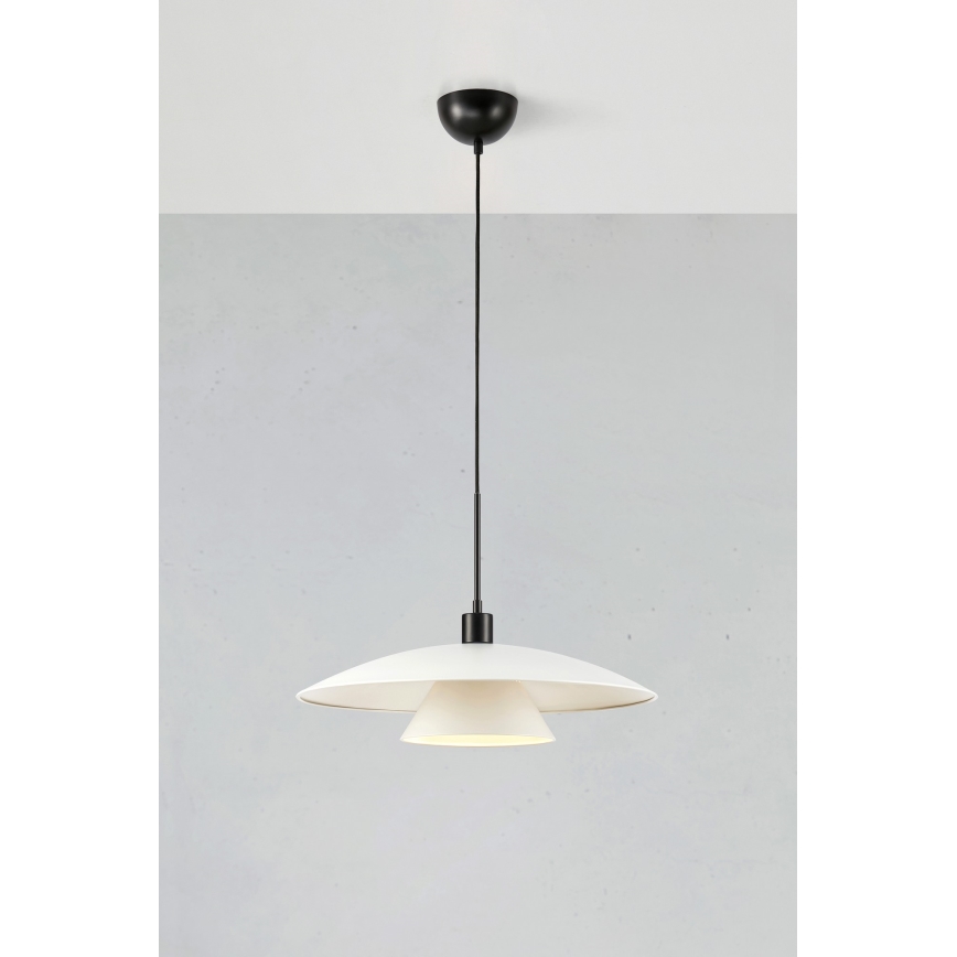Markslöjd 108430 - Пендел MILLINGE 1xE27/40W/230V бял