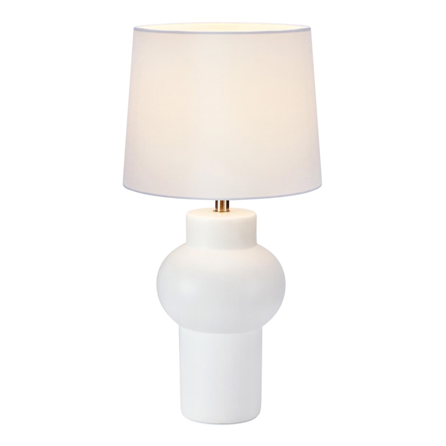 Markslöjd 108450 - Настолна лампа SHAPE 1xE27/40W/230V бял